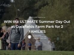 Win 1 of 2 Family Tickets for a Summer Day Out at Cockfields Farm Park