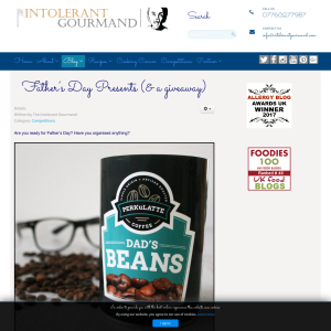 Win Father's Day Giveaway with Perkulatte