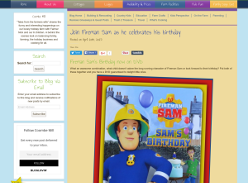 Win Fireman Sam's Birthday on DVD