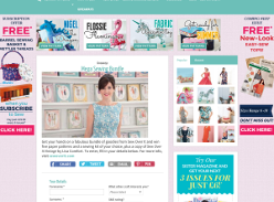 Win five paper patterns and a sewing kit of your choice plus Sew Over It Vintage by Lisa Comfort