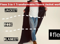 Win Fleos 3 in 1 Transformable Fleece Jacket