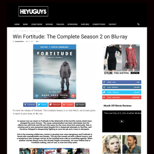 Win Fortitude: The Complete Season 2 on Blu-ray