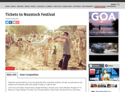 Win four tickets to Nozstock Festival