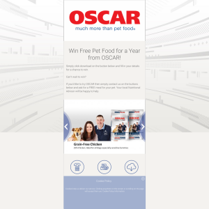 Win Free Pet Food for a Year from OSCAR!