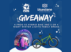 Win a Frog 53 Hybrid Bike & Magical Bluestone Getaway