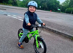 Win a Frog Bikes Frog 38 First Pedal Bike in Green