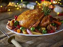 Win a Giant Herb Fed Free-Range Bronze Turkey for Christmas Day