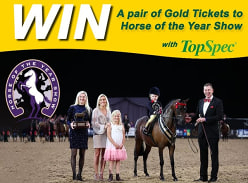 Win Gold Tickets to the Prestigious Horse of the Year Show