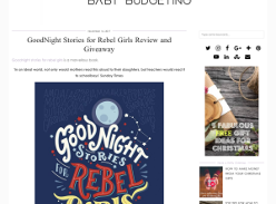 Win Goodnight Stories For Rebel Girls Book