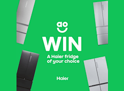 Win a Haier Fridge Freezer of your Choice