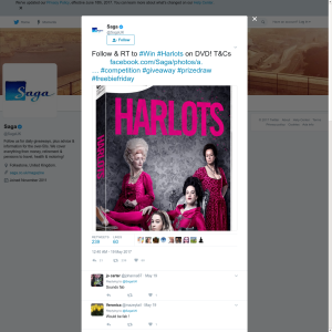 Win Harlots DVD