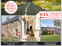 Win an Holiday in 1 of 3 Fabulous Properties