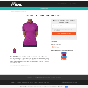 Win Hydrosport Riding Outfits