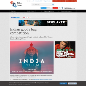 Win Indian themed goody bag to celebrate india on film