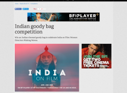 Win Indian themed goody bag to celebrate india on film