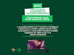 Win Jacksonville Jaguars Experience & a Home Game Watching Setup