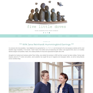 Win Jana Reinhardt Hummingbird Earrings