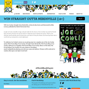 Win Joe Cowley: Straight Outta Nerdsville by Ben Davis