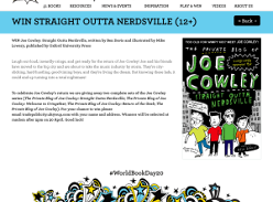 Win Joe Cowley: Straight Outta Nerdsville by Ben Davis