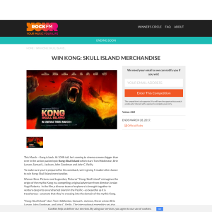 Win Kong: Skull Island Merchandise