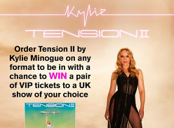 Win Kylie VIP Tickets to a UK Show of Your Choice