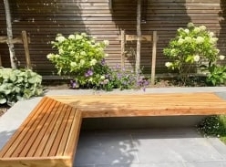Win a Larch Floating Garden Bench