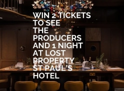 Win a London Theatre Trip to see the Producers
