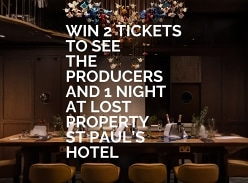 Win a London Theatre Trip to see the Producers