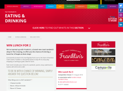 Win Lunch for 2