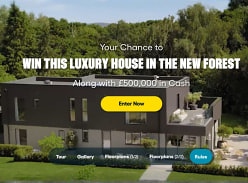 Win a Luxury House in the NEW Forest & £500K Cash