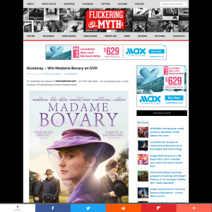 Win Madame Bovary on DVD