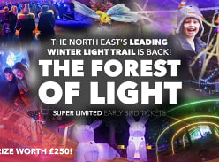 Win a Magical Night at Forest of Light & an Overnight Stay at Beamish Hall Hotel