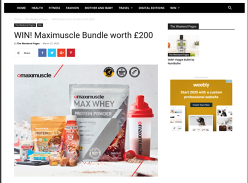 Win Maximuscle Bundle