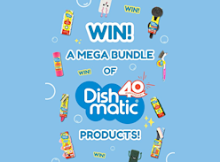 Win a Mega Bundle of Dishmatic Products