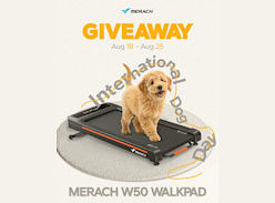 Win a Merach W50 Treadmill