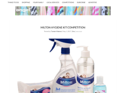 Win Milton Hygiene Kit