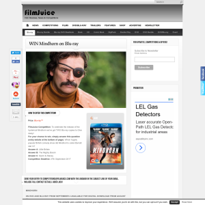 Win Mindhorn on Blu-ray