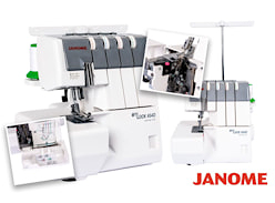 Win a Ml454 Janome Overlocker Machine