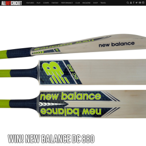 Win New Balance DC 880 Cricket Bat