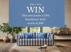 Win the New Joules X DFS Porthleven Sofa