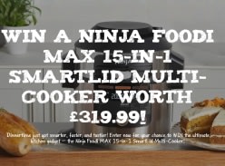 Win a Ninja Foodi MAX 15-in-1 Smartlid Multi-Cooker