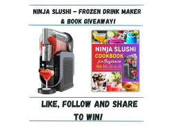 Win a Ninja Slushi Frozen Drink Maker & Recipe Book