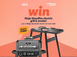 Win a Ninja Woodfire Electric Grill & Smoker