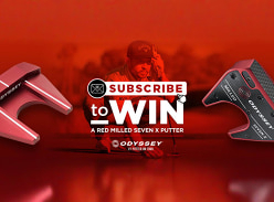 Win an Odyssey Red Milled Seven X Putter