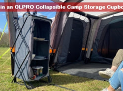 Win OLPRO Collapsible Camp Storage Cupboard