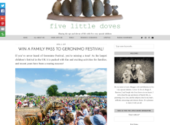 Win One family pass to Geronimo Festival 2017