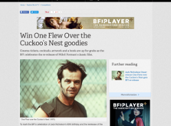 Win One Flew Over the Cuckoo's Nest goodies