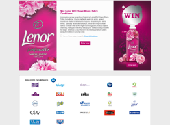 Win one of 200 bottles of Lenor Wild Flower Bloom fabric conditioner