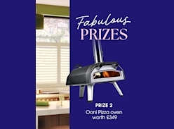 Win 1 of 10 Ooni Karu 12 Pizza Ovens