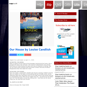 Win Our House by Louise Candlish Book